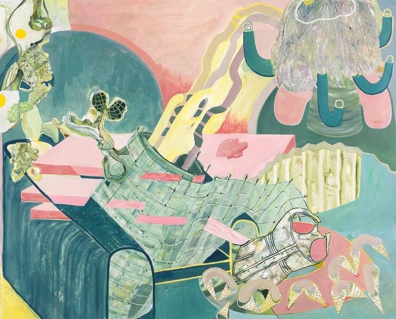 Original  Painting by Heloise Delegue