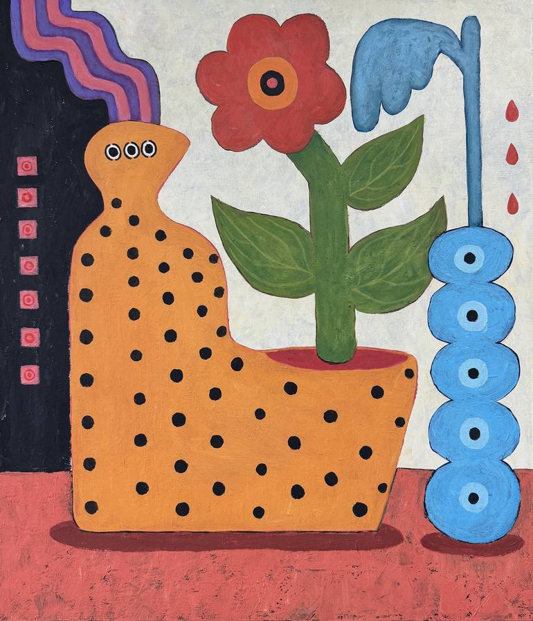 Communication → Appreciation → Inspiration Original Painting by DONGHWI DONGZA